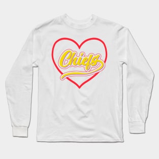 Chiefs Love Long Sleeve T-Shirt